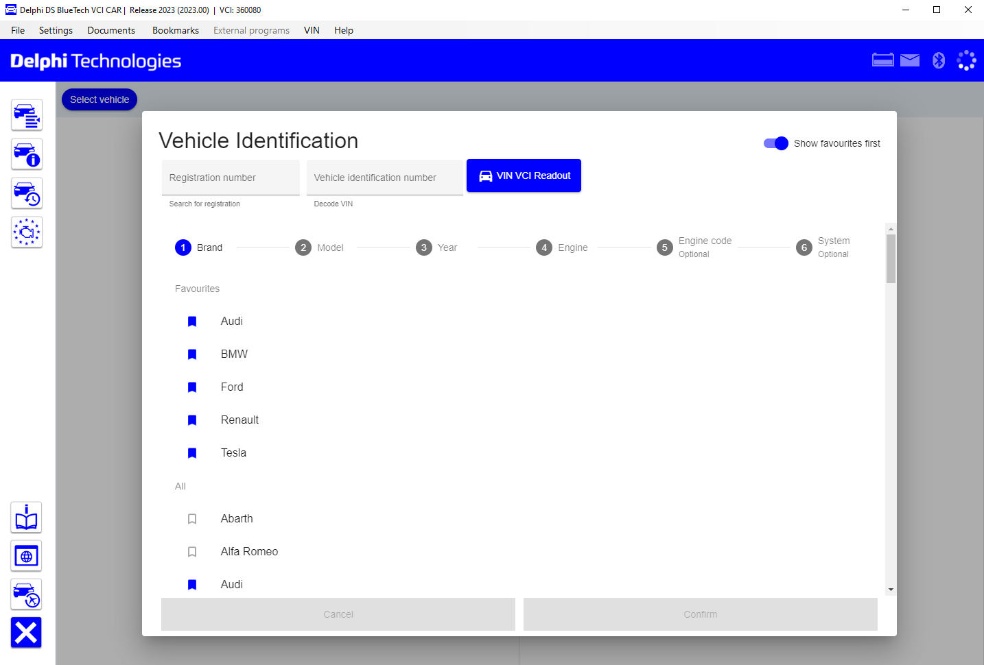 DS Car software_homepage